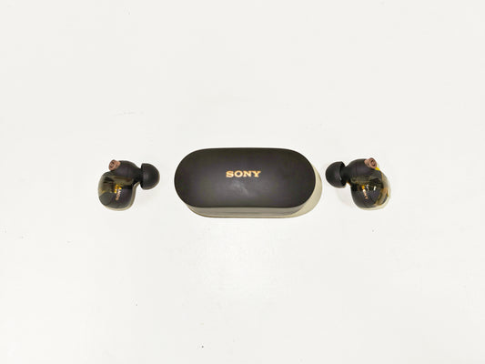 [Refurbished Very Good] Sony WF-1000XM4 Noise Cancelling Wireless Earbuds black