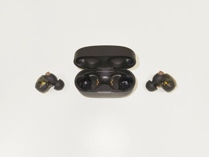 [Refurbished Very Good] Sony WF-1000XM4 Noise Cancelling Wireless Earbuds black