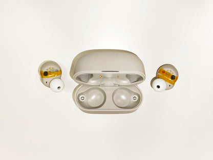 [Refurbished Very Good] Sony WF-1000XM4 Noise Cancelling Wireless Earbuds White