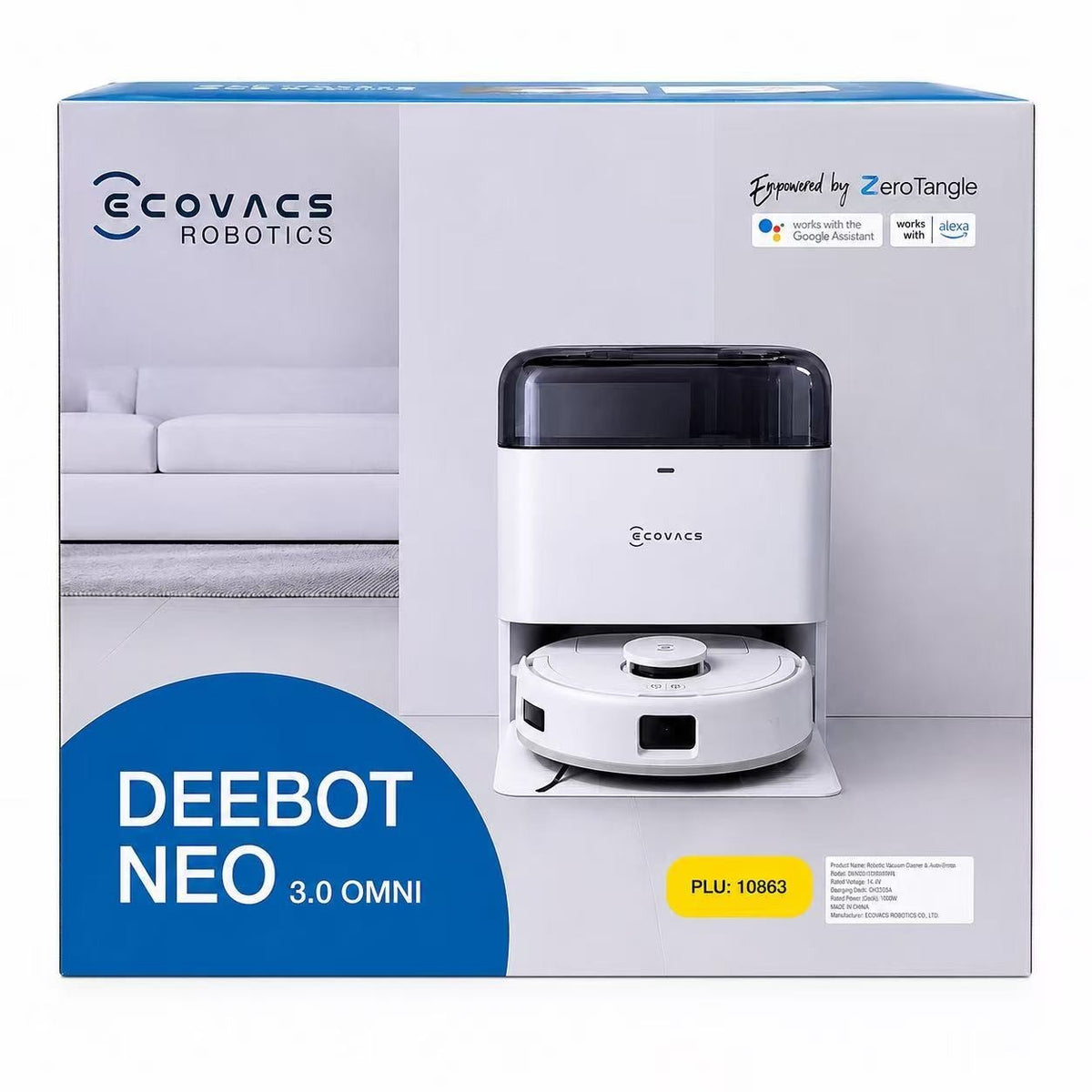 [Refurbished Excellent] Ecovacs DEEBOT NEO 3.0 OMNI