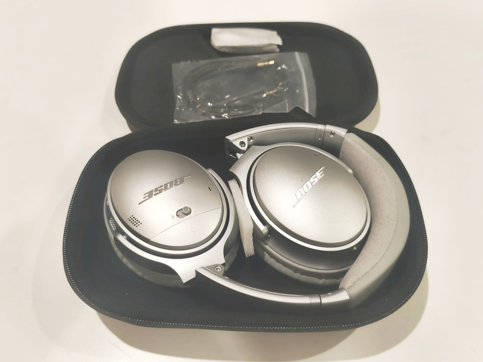 [Refurbished Excellent]Bose QC 35 II Noise Cancelling Headphone QC35 II Silver