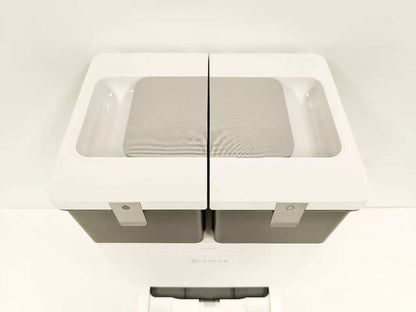 [Refurbished Very Good] ECOVACS DEEBOT Robot Vacuum and Mop, X8 PRO Omni White, 18000Pa Suction Power Smart Robotic Vacuum Cleaner, Ideal for Pet Hair, Carpet and Hard Floors