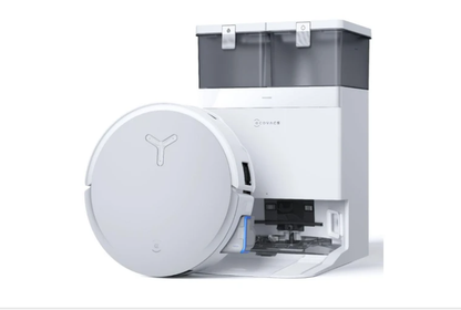 [Refurbished Very Good] ECOVACS DEEBOT Robot Vacuum and Mop, X8 PRO Omni White, 18000Pa Suction Power Smart Robotic Vacuum Cleaner, Ideal for Pet Hair, Carpet and Hard Floors