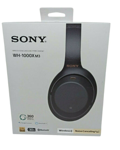 [Refurbished Very Good]Sony WH-1000XM3 Over the Ear Wireless Headphones - Black